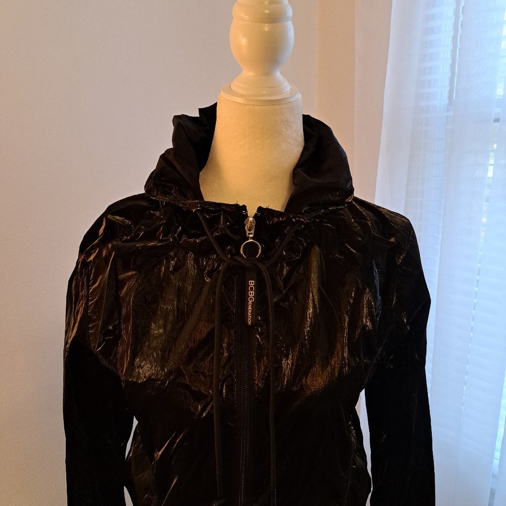 Bcbgeneration Black Nylon Jacket With Mesh Detail… - image 4